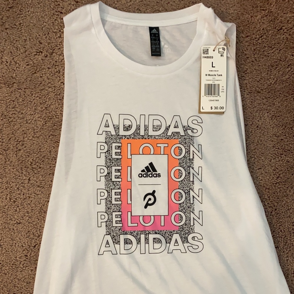 NWT Peloton x Adidas Tank size large